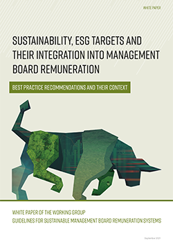 Sustainability, ESG targets and their integration into Management Board Remuneration